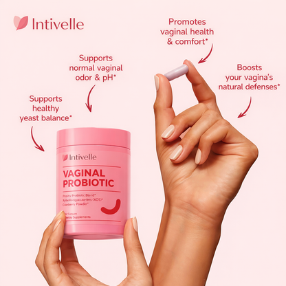 Natural Probiotic Vaginal Capsules