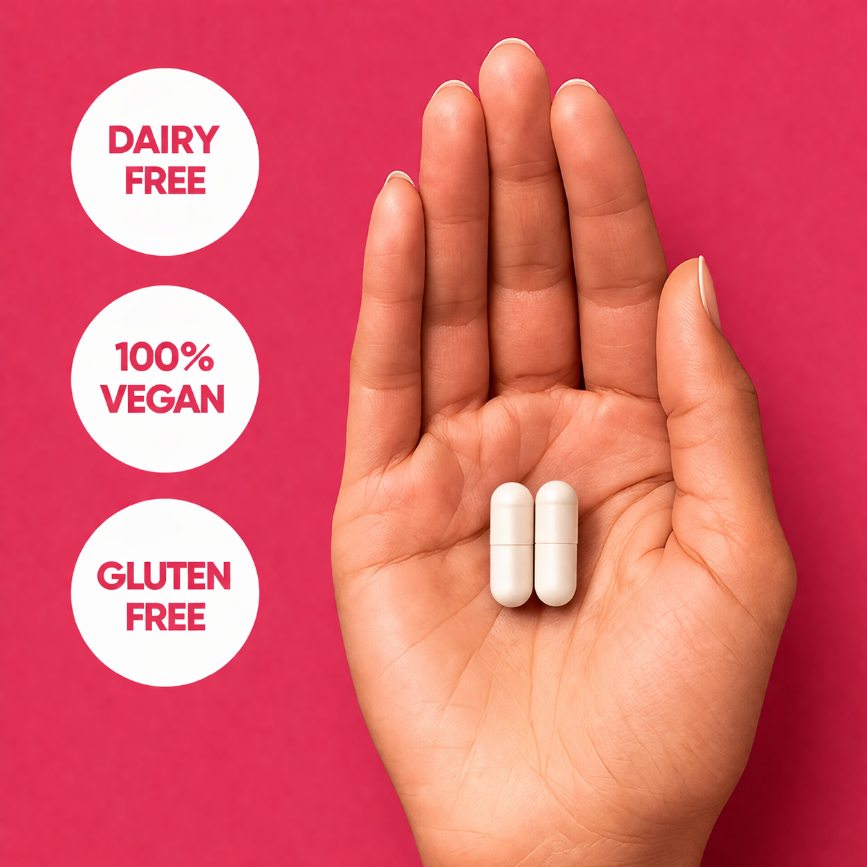 Natural Probiotic Vaginal Capsules